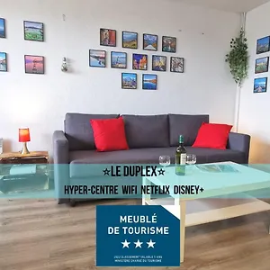  Apartamento Le Duplex - Hyper Centre - Gare - Wifi - Netflix - +